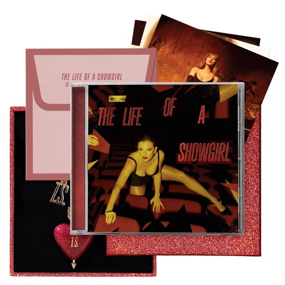 Taylor Swift Life Of A Showgirl IT'S FRIGHTENING - LIMITED DELUXE CD